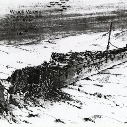 Il relitto del piroscafo Varese al largo di Pola. © starfish.hr_portfolio_varese