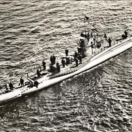 L'U-29 in mare.