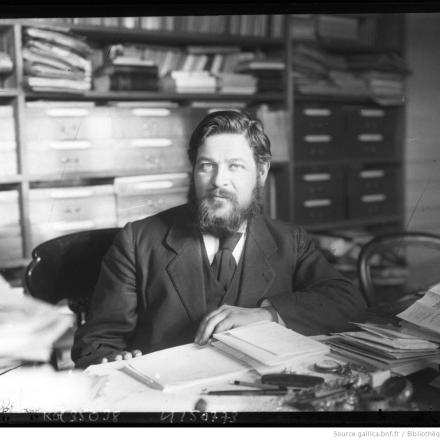  Il Sottosegretario francese all’artiglieria e alle munizioni Albert Thomas. © B. N. F.  - Agence Rol ark_12148_btv1b69280479