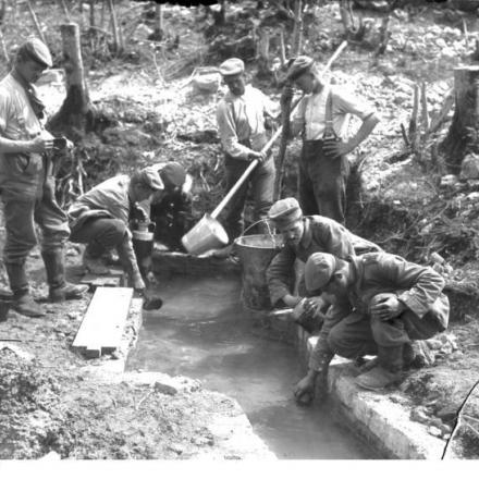 Soldati tedeschi nelle Argonne