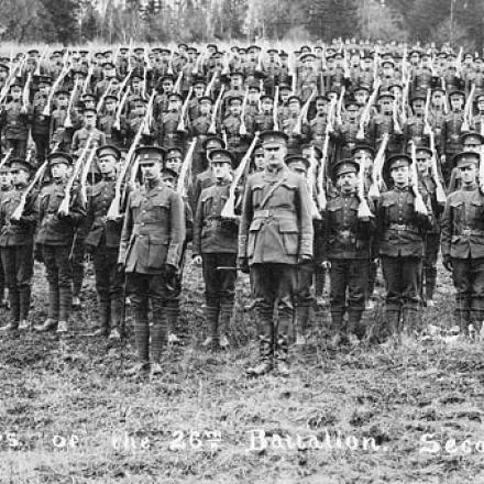 Un battaglione della Canadian Expeditionary Force