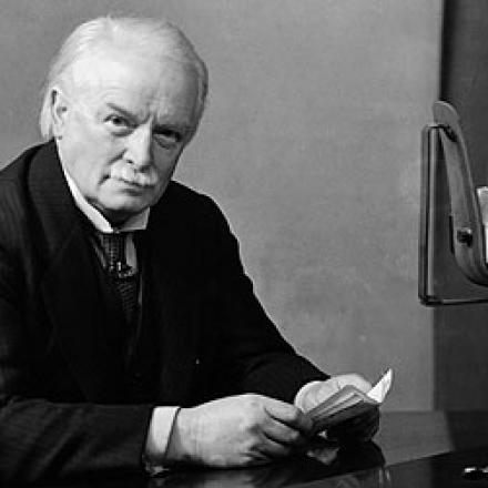 Lloyd George, ministro delle finanze britannico