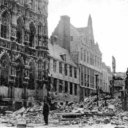 Leuven distrutta