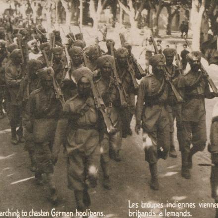 Il 15° Sikh a Marsiglia diretto a combattere i tedeschi. © National Army Museum - Accession Number NAM. 1983-10-275-1