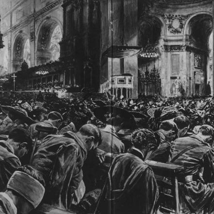 The Illustrated London News, Vol CXLVII Aug, 14 1915, "A Service of Humble Prayer ... On Behalf of the Nation and Empire"