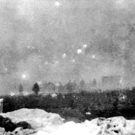 Fanteria inglese avanza a Loos, 25 settembre 1915