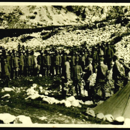 Bersaglieri al Monte Nero, 29 ottobre 1915, Reparto fotocinematografico dell'Esercito, ©MCRR