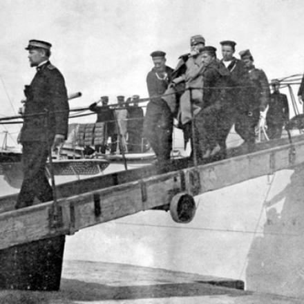 Salvataggio di militari serbi da parte della Marina italiana