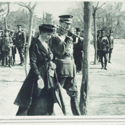 The war Illustrated, Il Re Costantino e la Regina Sofia, 8 dicembre 1915