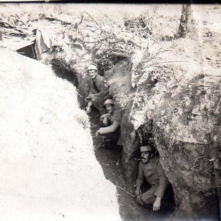 Trincea nei pressi di St Mihiel, 1915