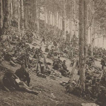 Soldati nella zona dell'Hartmannswillerkopf