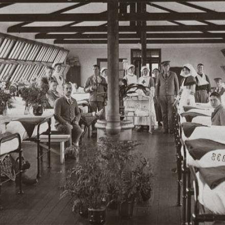 Ospedale militare in Kut