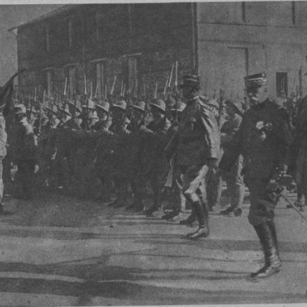 Troupes italiennes Sarrail et Petitti di Roreto