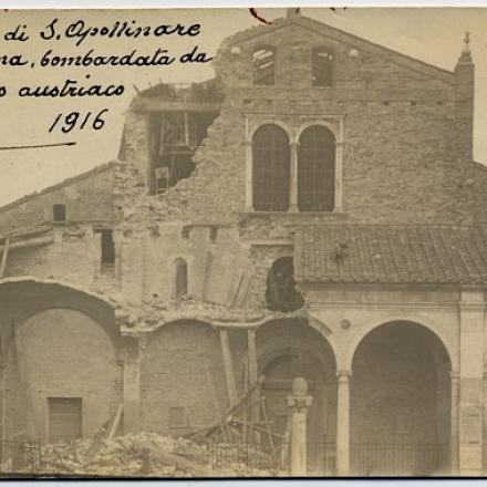 Chiesa Sant’Apollinare - Foto Panorami grande Guerra - Museo del Risorgimento Bologna