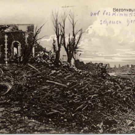 Le fort de Douaumont, Louvemont et Bezonvaux. Fonte: http://verdun2016.centenaire.org/