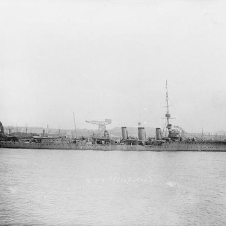 L’H.M.S “Cleopatra”.  IWM (SP 3078)