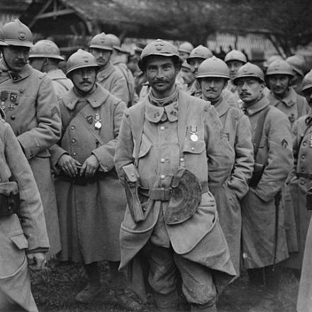 La "Military Medal" assegnata a dei soldati francesi. Fonte: © IWM (Q 4530)