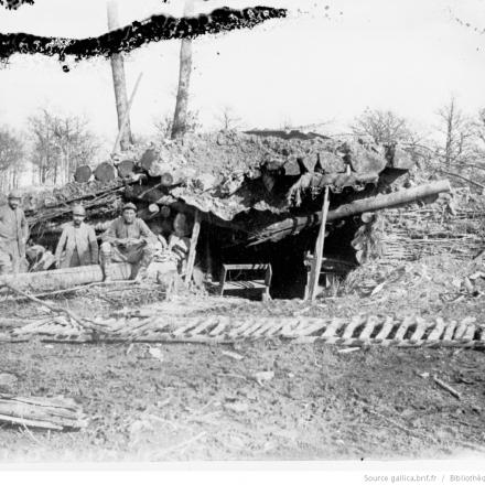 Trincee a Verdun - Biblioteca nazionale di Francia