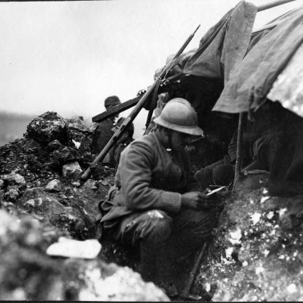 Posizione avanzate sul Monte Zugna - Foto ©Museo civico del Risorgimento, Bologna