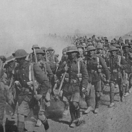 Soldati inglesi in Mesopotamia. Autore sconosciuto. Fonte: Library of Congress