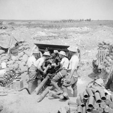La Battaglia di Pozieres Ridge. Fonte: © IWM (Q 4066)
