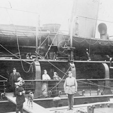 Charles Fryatt prigioniero dei tedeschi - © Imperial War Museum (Q 23358)