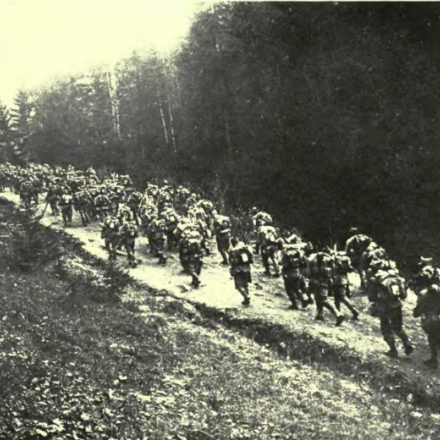 Truppe romene in Transilvania - Fonte: dal volume Rumania's sacrifice