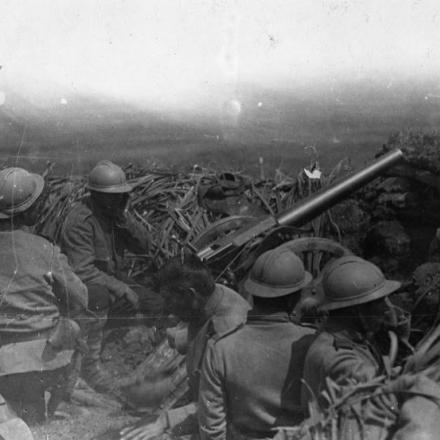 Fanteria romena in trincea - Fonte: © IWM (Q 76853)