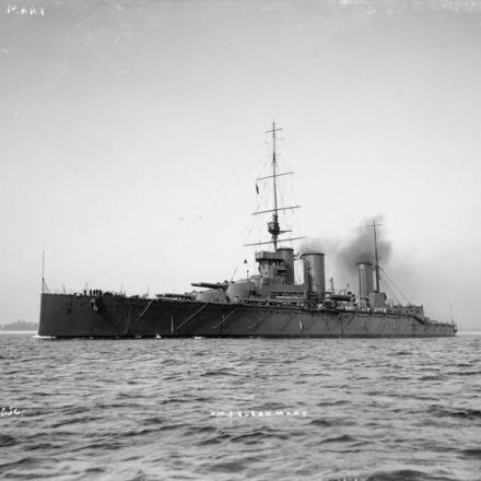 HMS Queen Mary - Fonte: © IWM (Q 21661A)