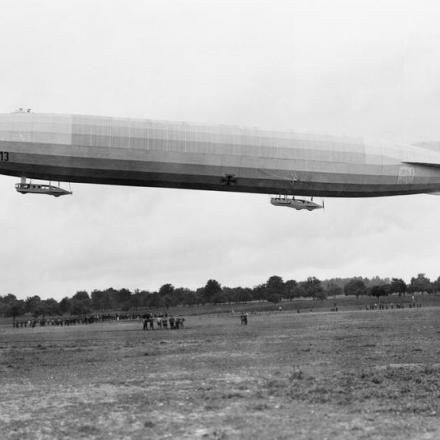 Zeppelin tedesco L13 - Fonte: © IWM (Q 58456)