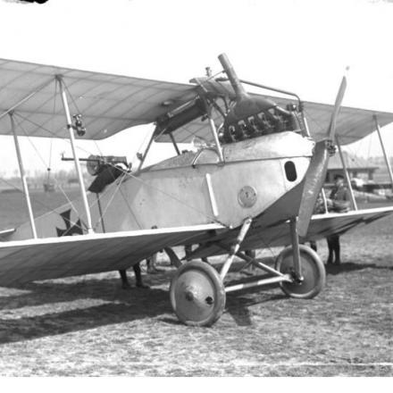 Biplano tedesco LVG C.II - Fonte: Archivio Federale Tedesco CC BY-SA 3.0 de