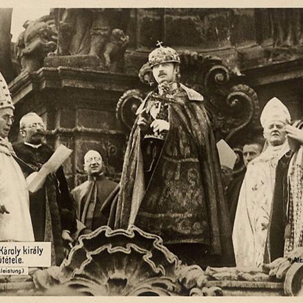 Incoronazione di Re Carlo IV d'Ungheria  - Fonte: Immagine di pubblico dominio 