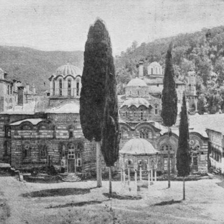 Chiesa sul monte Athos - Fonte: Immagine di pubblico dominio