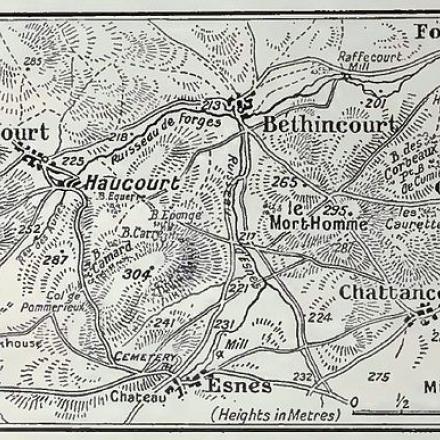 Mort Homme e Cote 304 - Fonte: Immagine di pubblico dominio