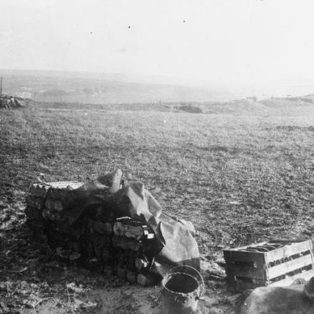 Batteria nei pressi di Le Transloy - Fonte: © IWM (Q 42235)