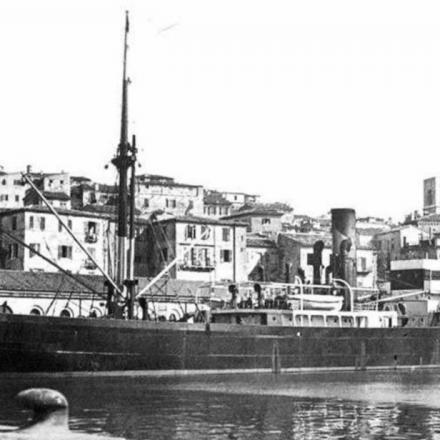 La SS Housatonic,  SS Georgia fino al 1915. © Wikipedia - Author unknown - public domain