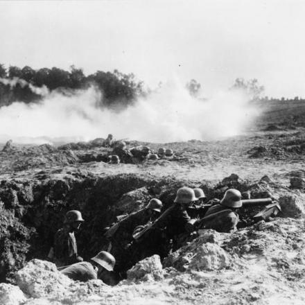 Truppe tedesche nell'area di Champagne - Fonte: © IWM (Q 61039)