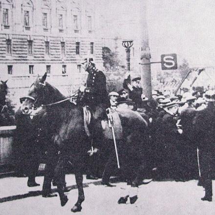 Manifestazione a Stoccolma, 1917