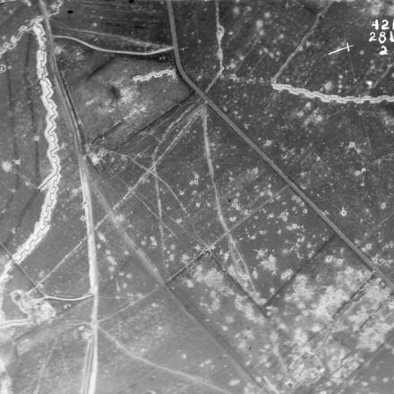 Fronte occidentale, ricognizione aerea © IWM (BOX 232-774-42B-28U-1917)