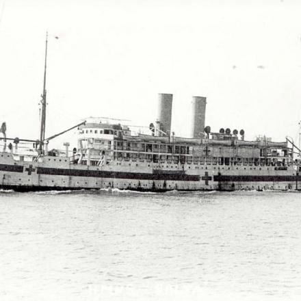 La nave ospedale inglese “Salta” 
