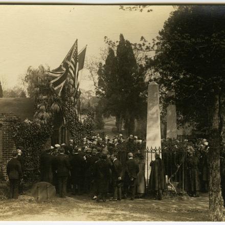 La delegazione Anglo-francese nel Vermont, 29 Aprile 1917 , Harris & Ewing, MVLA.