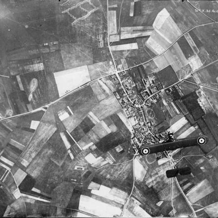 Fronte occidentale. Veduta aerea © IWM (BOX 666-657-18V-51B-1917)