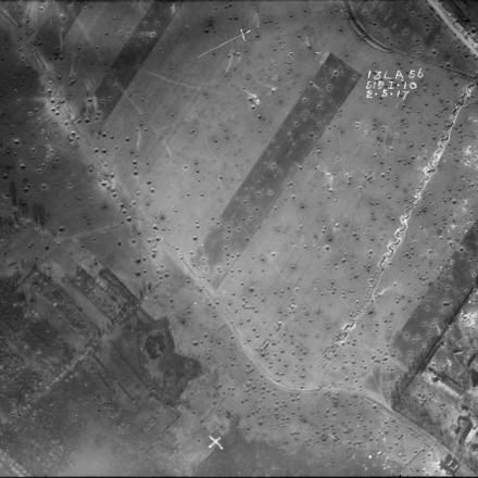 Fronte occidentale. Veduta aerea 2 maggio 1917 © IWM (BOX 528-56-13LA-51B-1917)