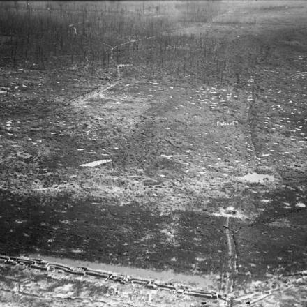 Fronte occidentale, veduta aerea 20 maggio 1917 © IWM (BOX 7008-1332-20K-28N-1917)