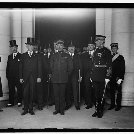 COMMISSIONE ITALIANA NEGLI USA  FERDINANDO DI SAVOIA, PRINCIPE DI UDINE E GUGLIELMO MARCONI A SINISTRA.