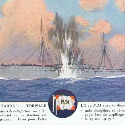 Il piroscafo francese “Yarra”