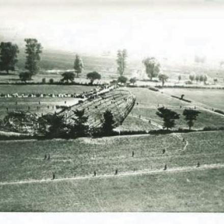 Lo Zeppelin L-48 distrutto nel Kent