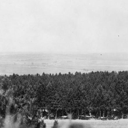 Panorama del Chemin des Dames da un posto di osservazione francese, il 22 luglio 1917. © IWM (Q 62978)
