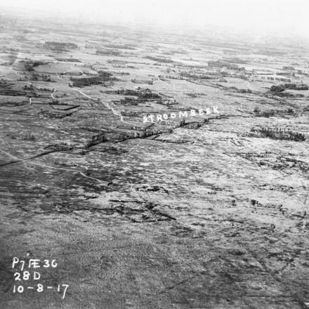Ricognizione aerea sulla zona dello Stroombeek. © IWM (BOX 7006-36-7AE-28D-1917)