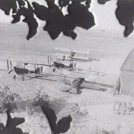 Aerei dell'Australian Flying Corps in Palestina © Australian War Memorial photo_P01184.003